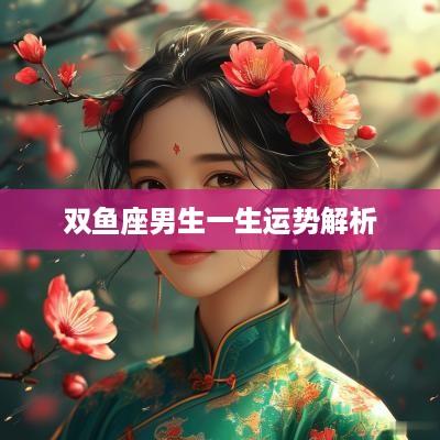 双鱼座男生一生运势解析