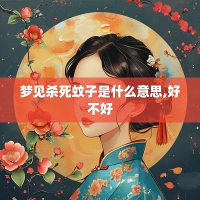 梦见杀死蚊子是什么意思,好不好