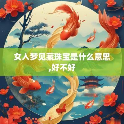 女人梦见藏珠宝是什么意思,好不好