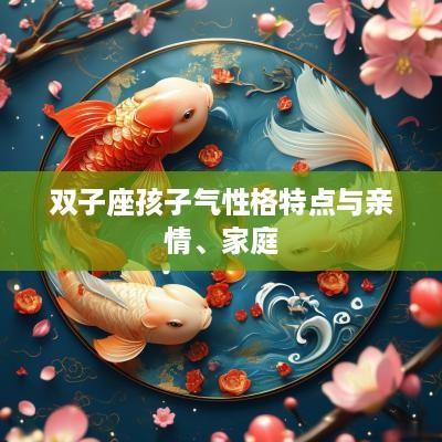 双子座孩子气性格特点与亲情、家庭