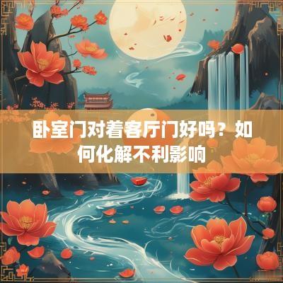 卧室门对着客厅门好吗？如何化解不利影响