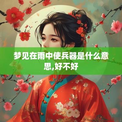 梦见在雨中使兵器是什么意思,好不好