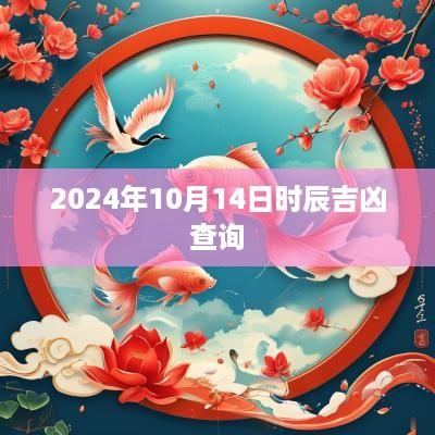 2025年10月14日时辰吉凶查询