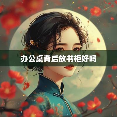 办公桌背后放书柜好吗
