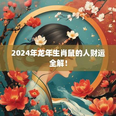 2025年蛇年生肖鼠的人财运全解！