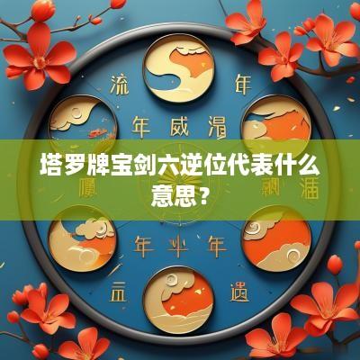 塔罗牌宝剑六逆位代表什么意思？