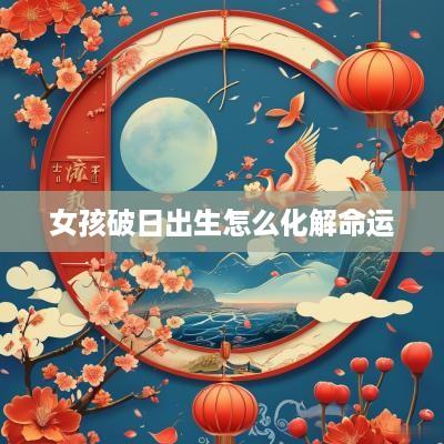 女孩破日出生怎么化解命运