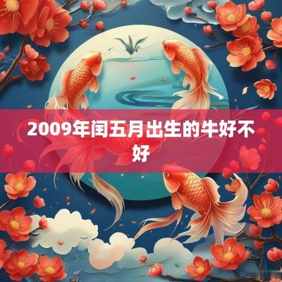 2009年闰五月出生的牛好不好