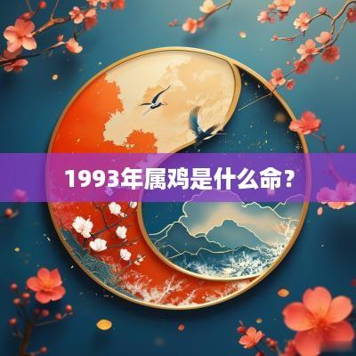 1993年属鸡是什么命？