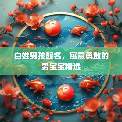 白姓男孩起名，寓意勇敢的男宝宝精选