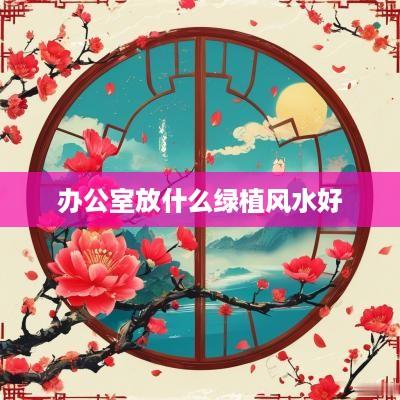 办公室放什么绿植风水好