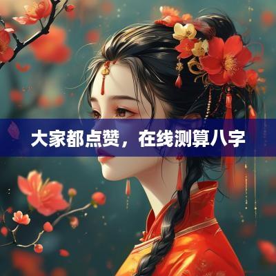 大家都点赞，在线测算八字