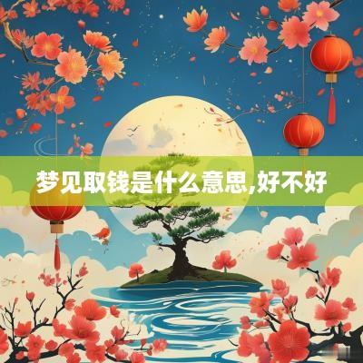 梦见取钱是什么意思,好不好