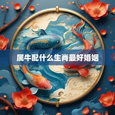 属牛配什么生肖最好婚姻
