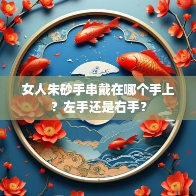 女人朱砂手串戴在哪个手上？左手还是右手？
