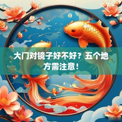 大门对镜子好不好？五个地方需注意！