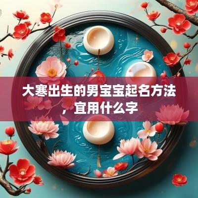 大寒出生的男宝宝起名方法，宜用什么字