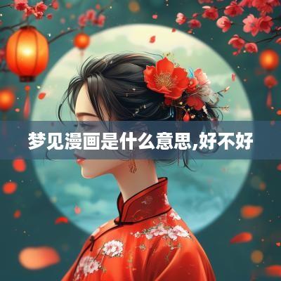 梦见漫画是什么意思,好不好