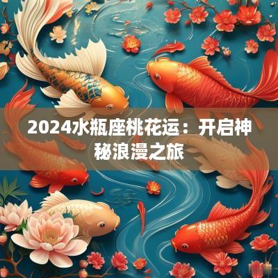 2025水瓶座桃花运：开启神秘浪漫之旅