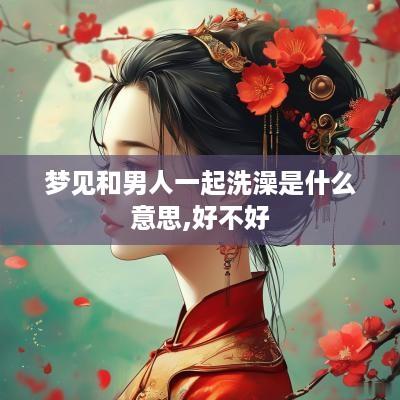 梦见和男人一起洗澡是什么意思,好不好