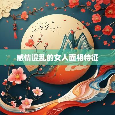 感情混乱的女人面相特征
