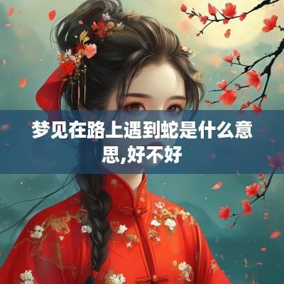 梦见在路上遇到蛇是什么意思,好不好