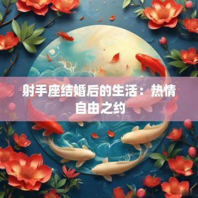 射手座结婚后的生活：热情自由之约