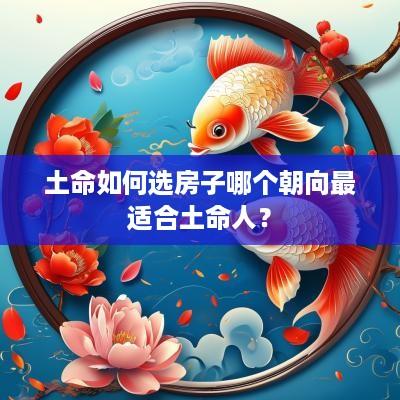 土命如何选房子哪个朝向最适合土命人？