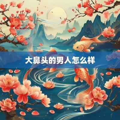 大鼻头的男人怎么样
