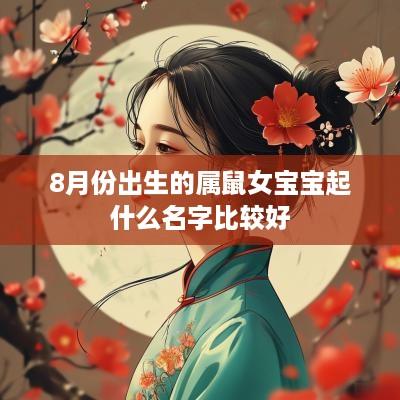 8月份出生的属鼠女宝宝起什么名字比较好