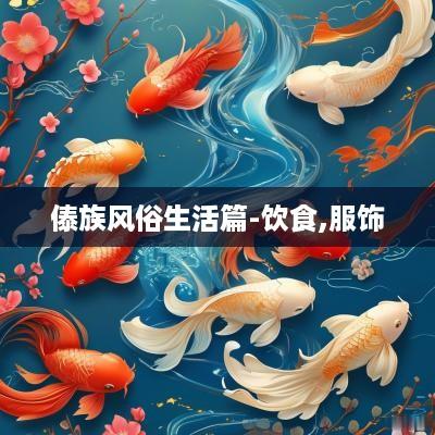 傣族风俗生活篇-饮食,服饰