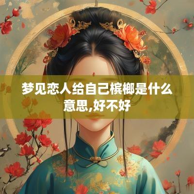 梦见恋人给自己槟榔是什么意思,好不好