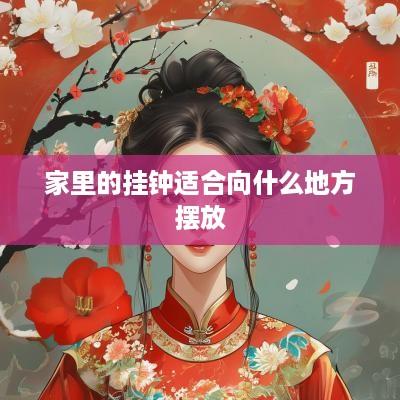 家里的挂钟适合向什么地方摆放