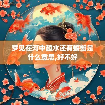 梦见在河中趟水还有螃蟹是什么意思,好不好