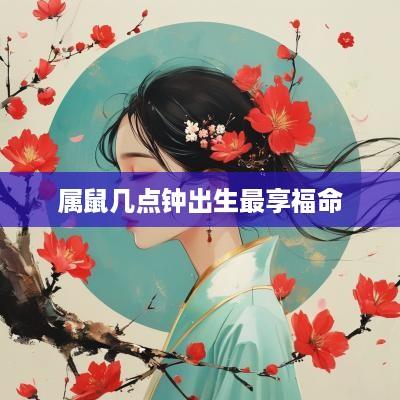 属鼠几点钟出生最享福命