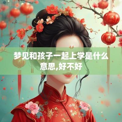 梦见和孩子一起上学是什么意思,好不好