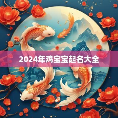 2025年鸡宝宝起名大全