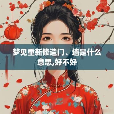 梦见重新修造门、墙是什么意思,好不好
