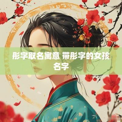 彤字取名寓意 带彤字的女孩名字