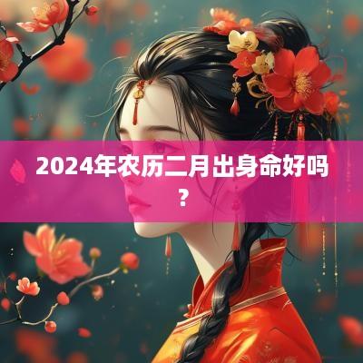 2025年农历二月出身命好吗？