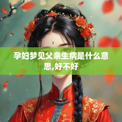 孕妇梦见父亲生病是什么意思,好不好