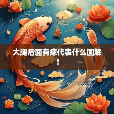 大腿后面有痣代表什么图解！