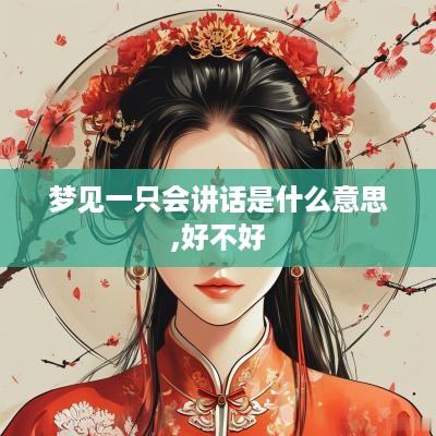 梦见一只会讲话是什么意思,好不好