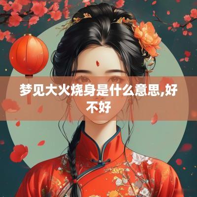 梦见大火烧身是什么意思,好不好