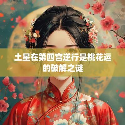 土星在第四宫逆行是桃花运的破解之谜