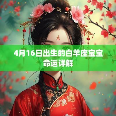 4月16日出生的白羊座宝宝命运详解