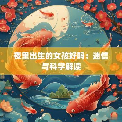 夜里出生的女孩好吗：迷信与科学解读