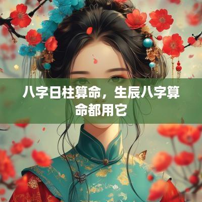 八字日柱算命，生辰八字算命都用它