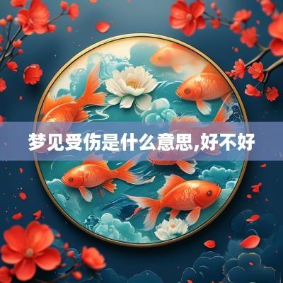 梦见受伤是什么意思,好不好