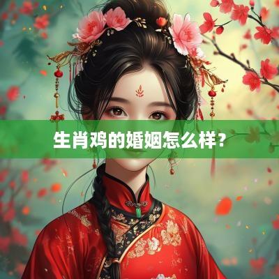 生肖鸡的婚姻怎么样？